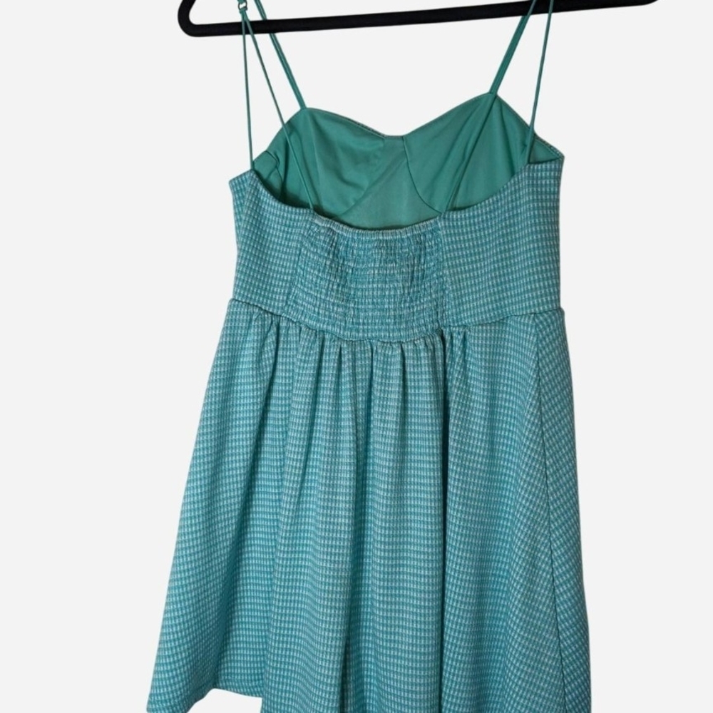 Pre-owned Urban Outfitters Aqua Strappy Top - Picture 3 of 7